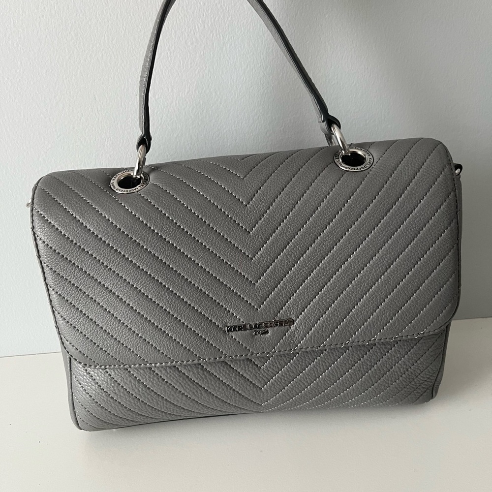 Karl Lagerfeld Paris top handle and crossbody bag